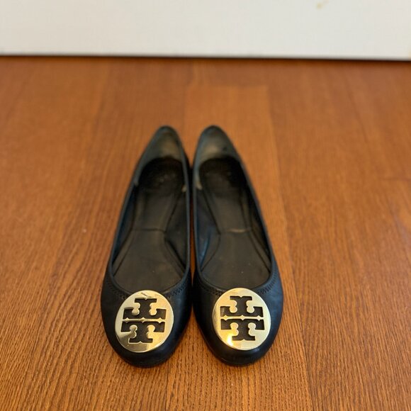 Tory Burch Black Ballet Flats - Picture 3 of 6